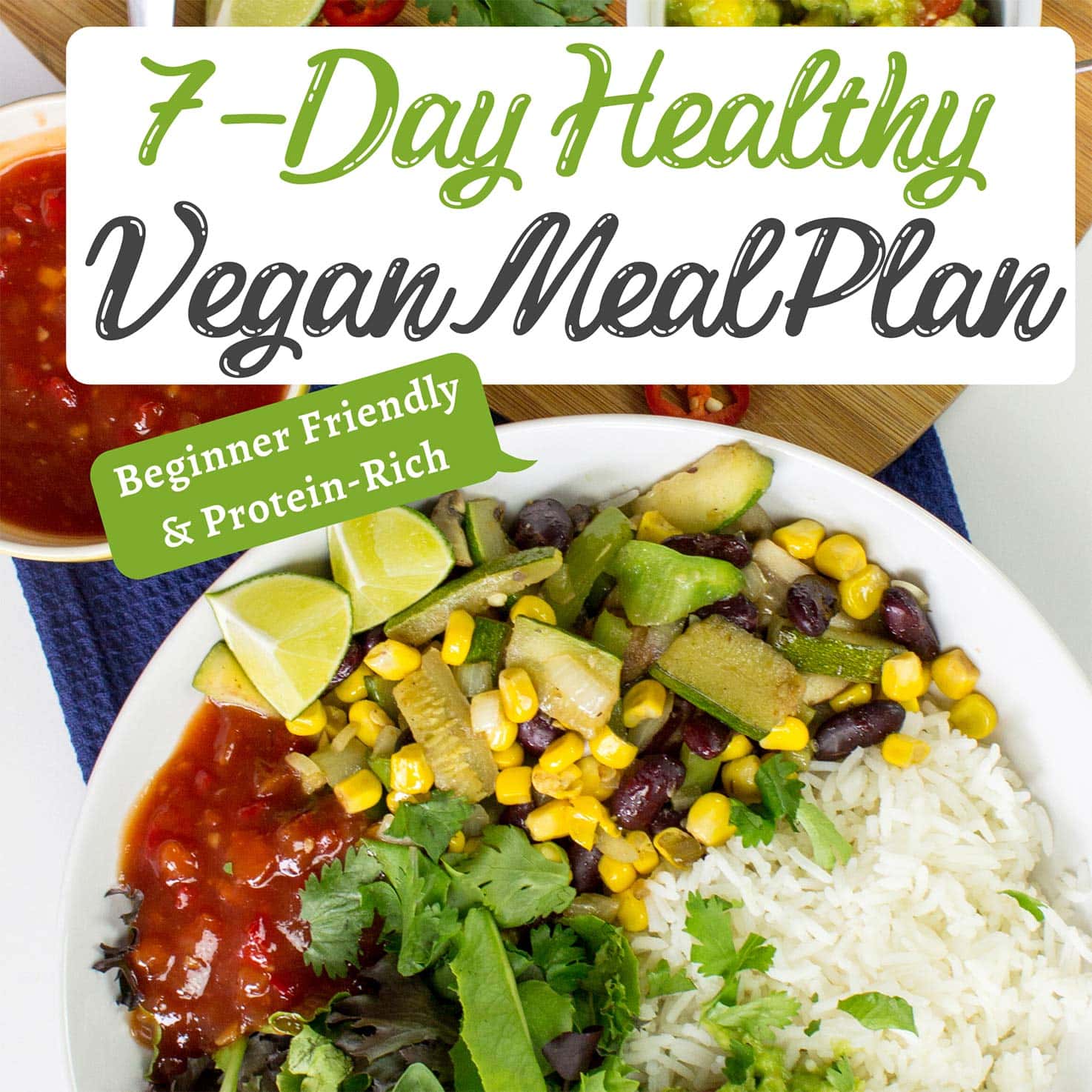 7 Day Vegan Meal Plan | 