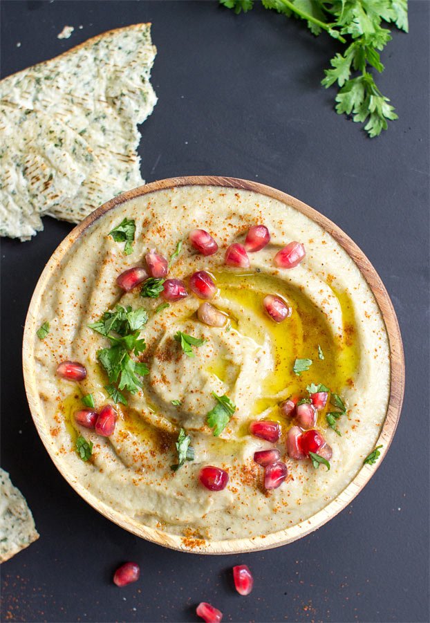 A bowl of dip made from roasted eggplants | Hurry The Food Up