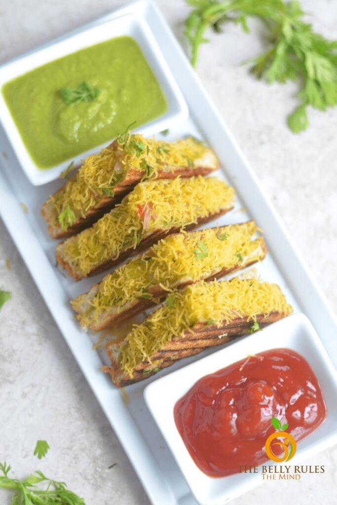 30 Best Vegan Sandwich Recipes - Bombay Sandwich | Hurry The Food Up