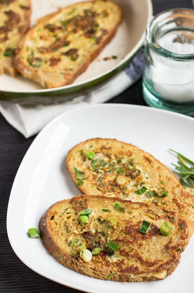 Great British Eggy Bread. Ready in 10 minutes | #breakfast #vegetarian | 