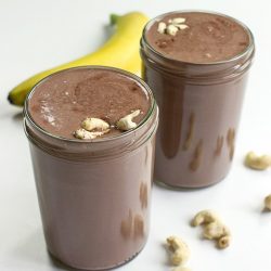 Creamy Cashew Milkshake - High Protein Smoothies (No Protein Powder) | Hurry The Food Up