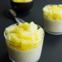 Vegan Coconut Rice Puddings | Hurry The Food Up
