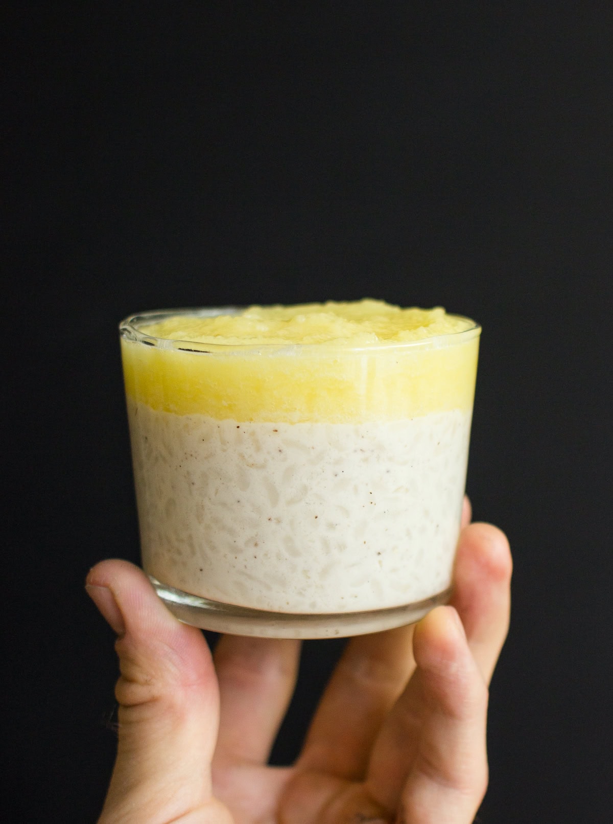 Behold! A jar of the most delectable coconut rice pudding | Hurry The Food Up