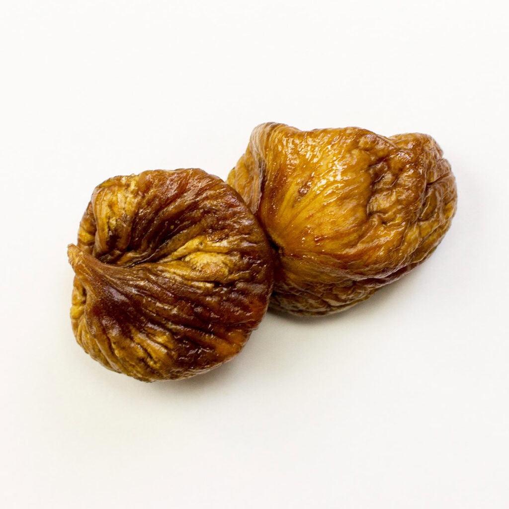 Figs on white background