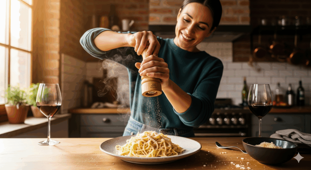 I spent an entire year perfecting this creamy vegan cacio e pepe pasta recipe—and it was 100% worth it