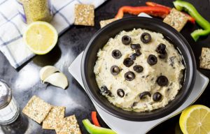 High Protein White Bean and Mustard Dip #vegan #dip | 