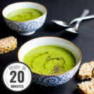 Irresistible Pea and Mint Soup - perfect for any season | 