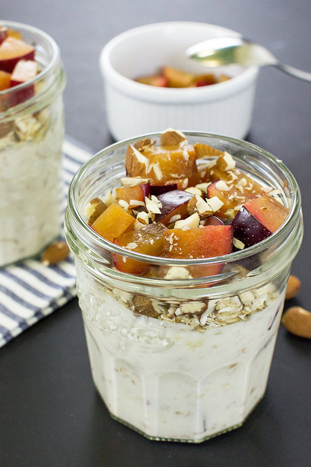 Healthy Yogurt Parfait - Fruity, nutty, yummy - Yogurt Parfait is served #honey #agave syrup | 