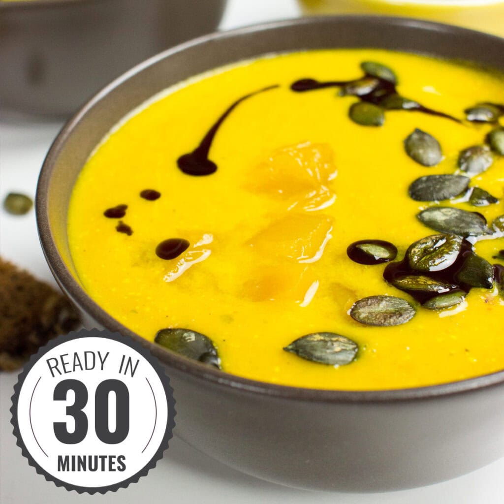 The Best Pumpkin Carrot Soup EVER!