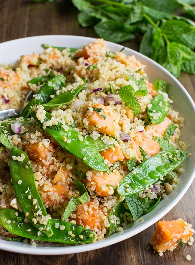 Thai Quinoa Salad - Tropical Vibes - thai quinoa salad ready to serve #quick #lemongrass | 