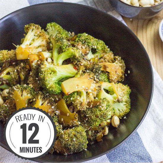 Vegan Broccoli Salad - High in Protein, Low in Carbs - really tasty! | 