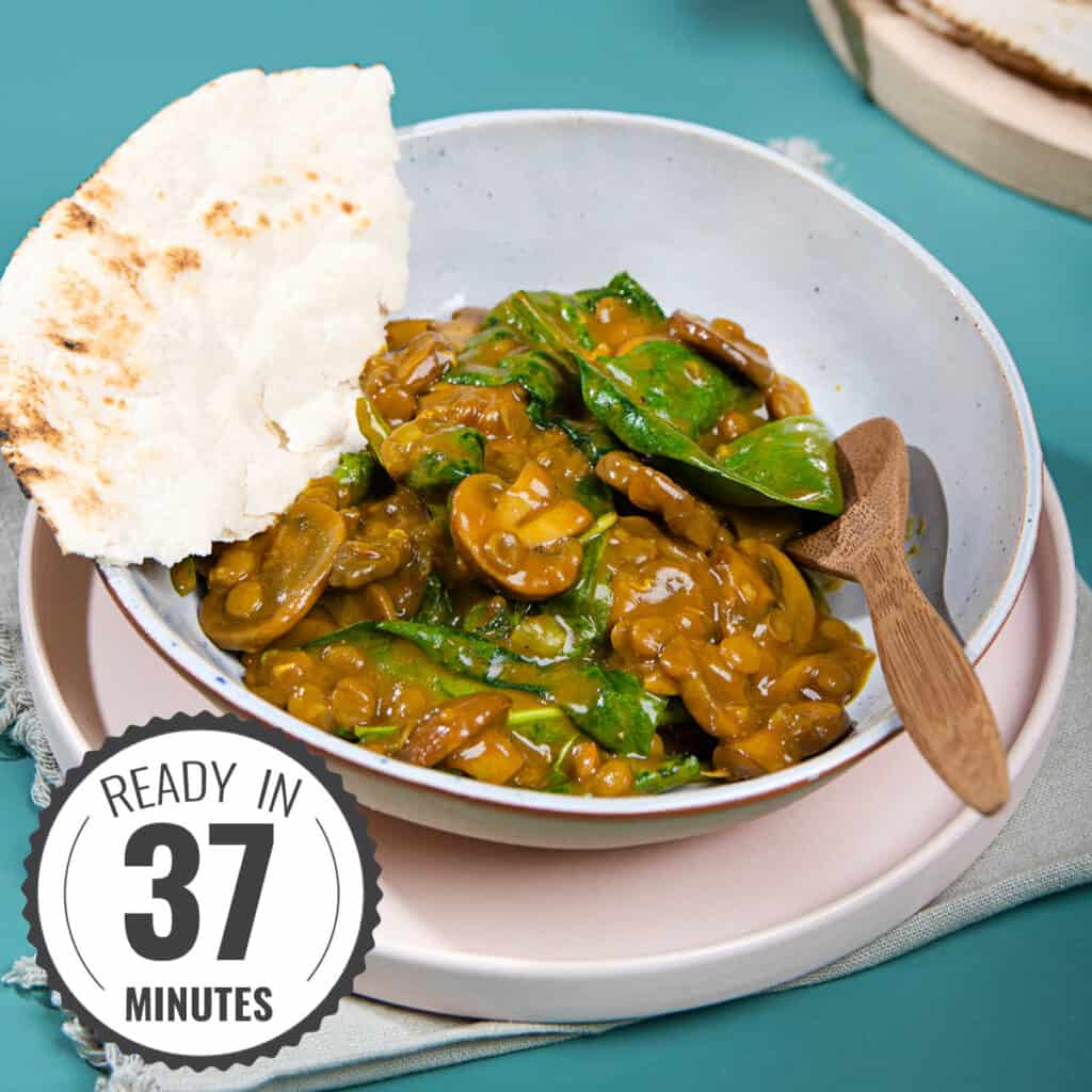 Vegan Mushroom Stew with Coconut