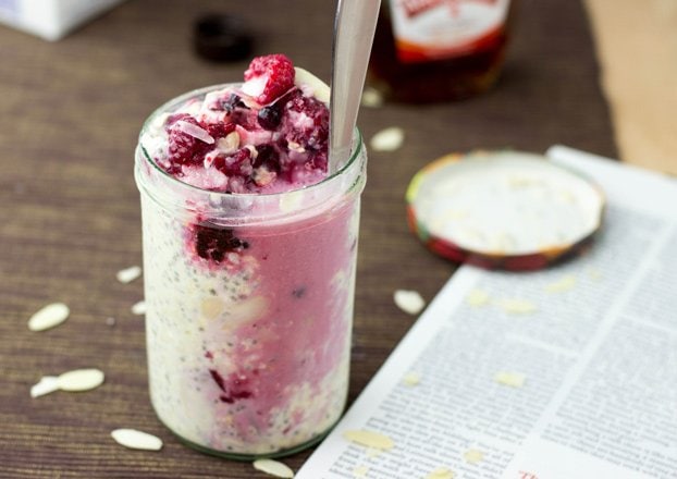 Kat’s Vegan Overnight Oats in a Jar (3 Minutes) #oats #vegan | 