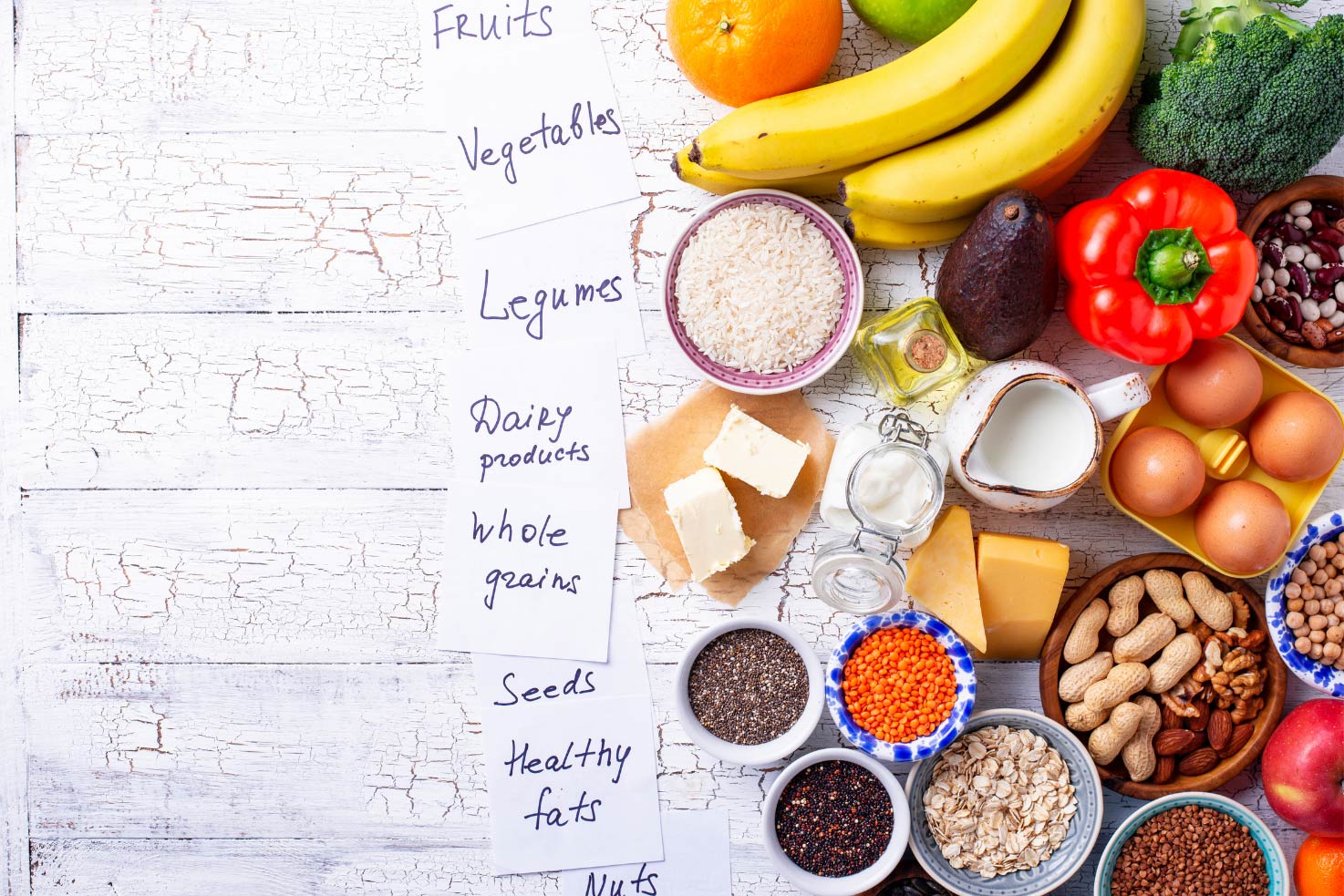 Vegetarian healthy diet concept | Hurry The Food Up