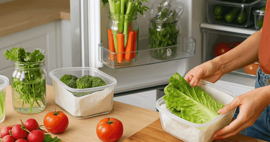 8 ways to store vegetables so they stay crisp and fresh for days longer