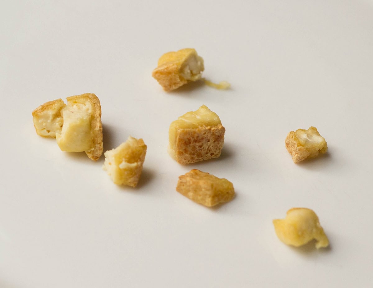 Crispy Tofu Salad, High in Protein, Low-carb and Vegan | 