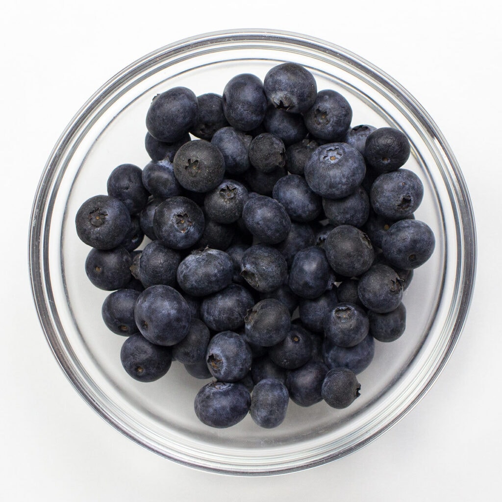 Blueberries in a bowl
