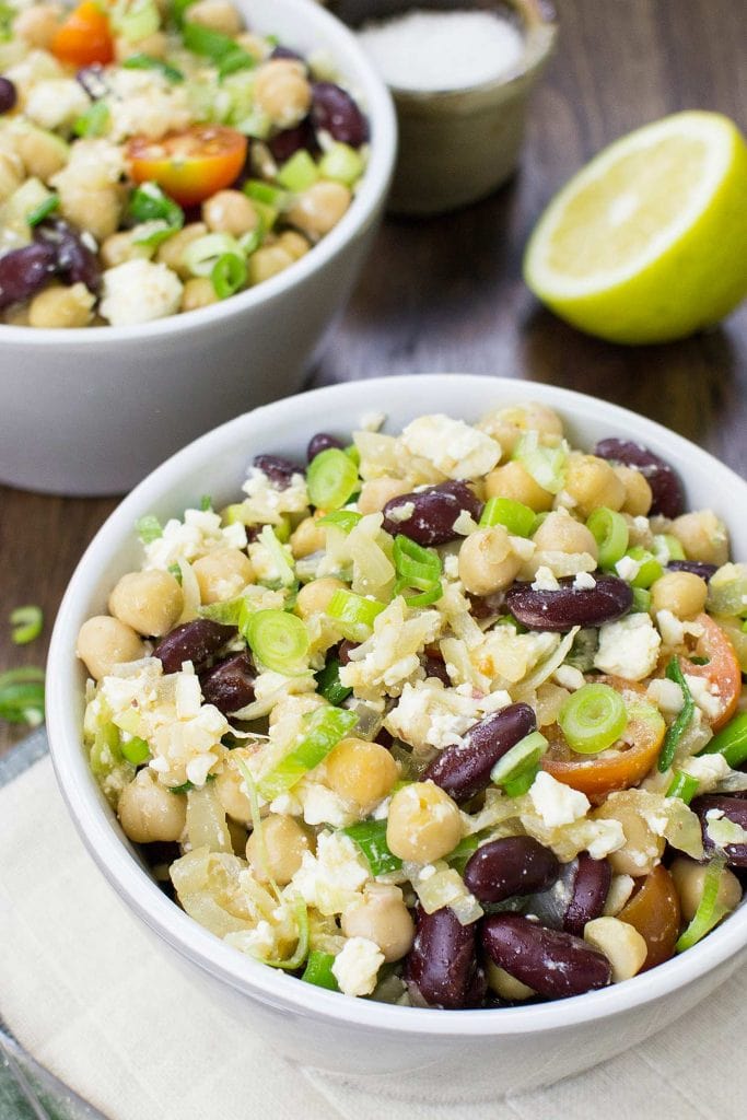 Salad is ready #lemon #salt | 