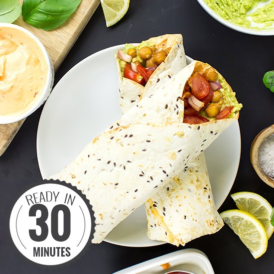 Chickpea Wraps - let’s rock (and roll) | 