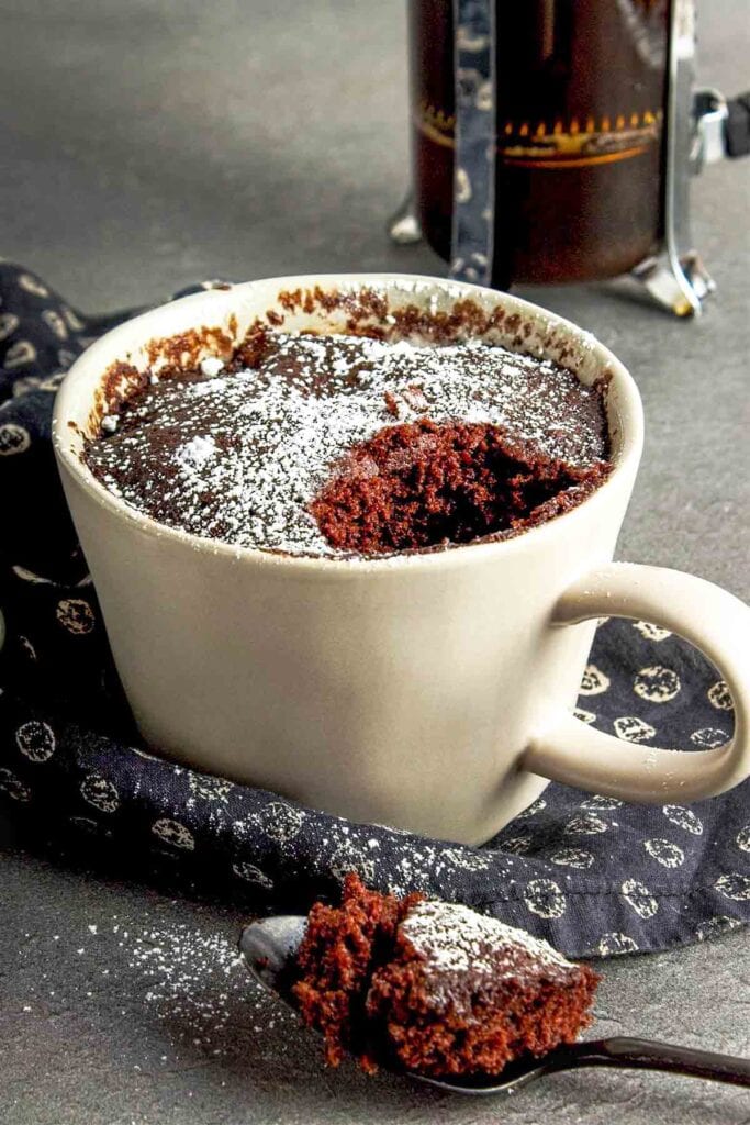 Vegan Protein Mug Cake - Top 30 Vegan High-Protein Breakfast Recipes | Hurry The Food Up