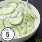 Grandma’s Creamy Cucumber Salad - Taste never gets old | 