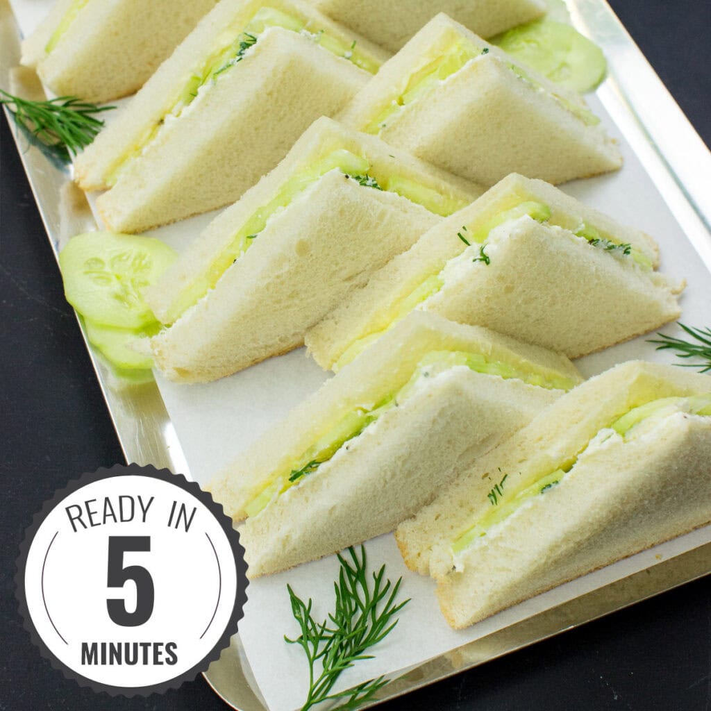 Perfect Cucumber Sandwiches Recipe (works every time!)