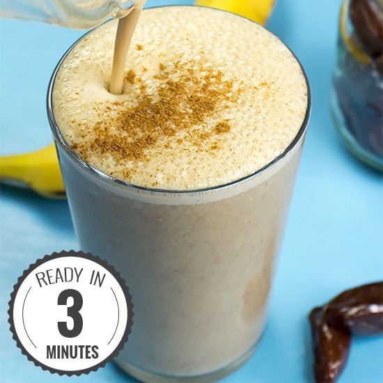 Delicious Date Smoothie - Vegan, high in Omega 3 | 