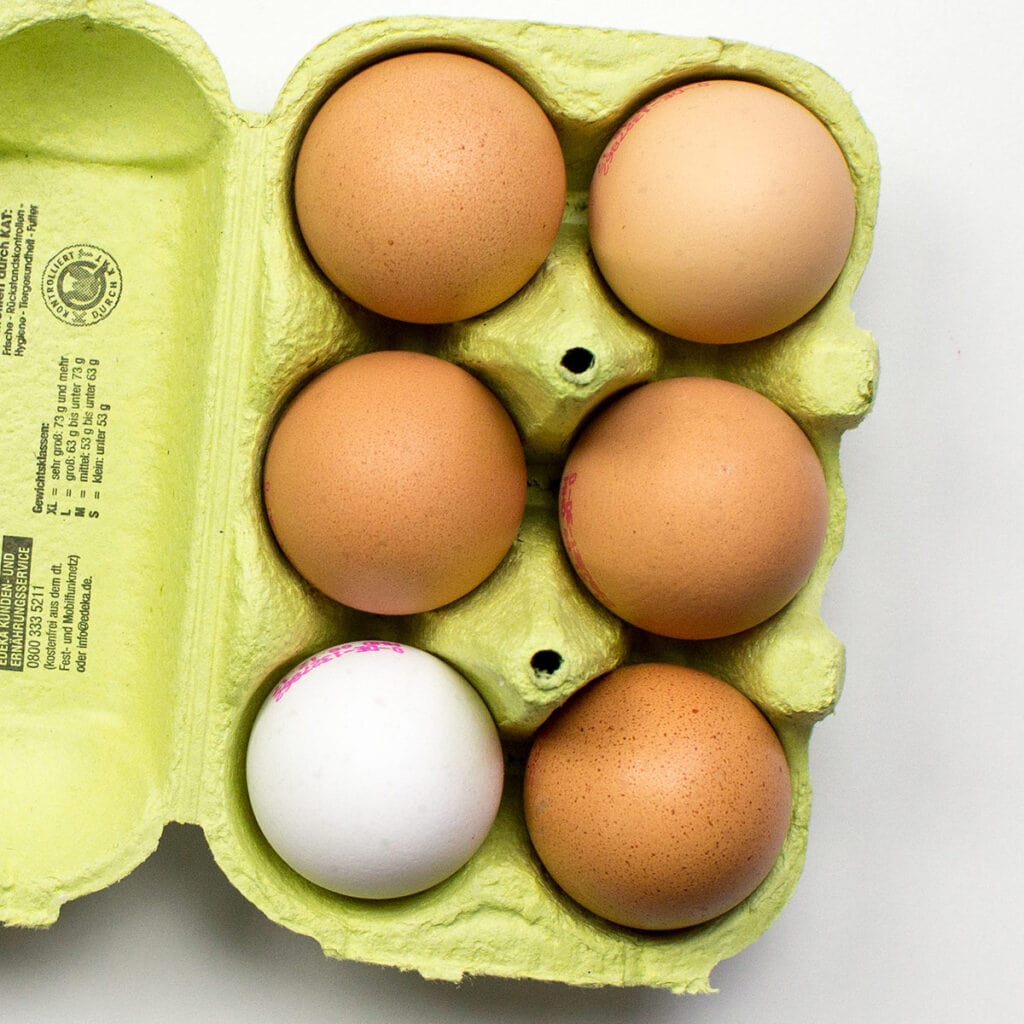 Six eggs