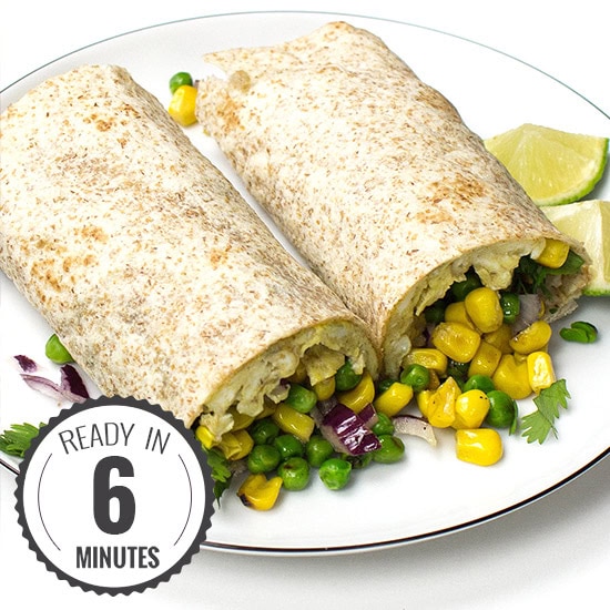 Mexican Style Breakfast Wraps