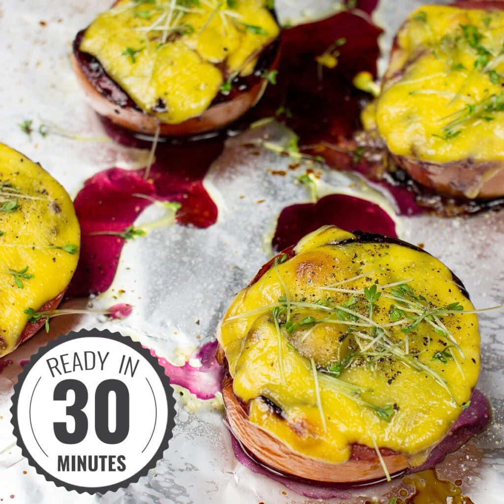 Grilled Tomatoes with Savory Fruit Jam (Blueberry, Fig & Onion Variations)