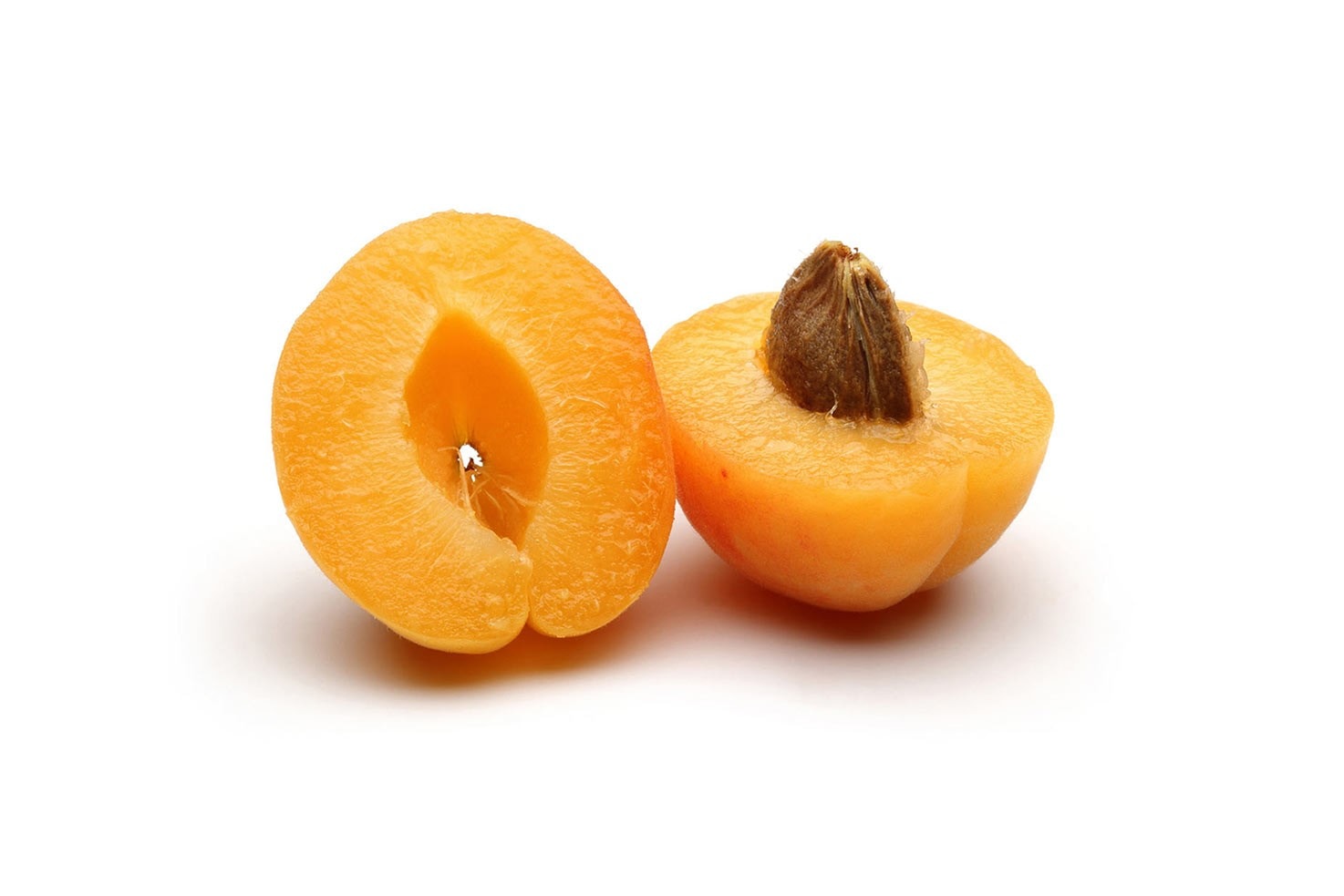 Two halves of apricot | Hurry The Food Up