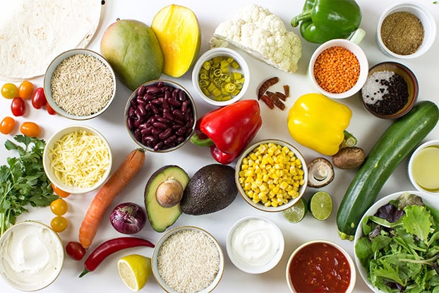 How to make a burrito bowl – the ultimate guide + 5 surefire winners - burrito bowls ingredients #burrito #vegetarian | 