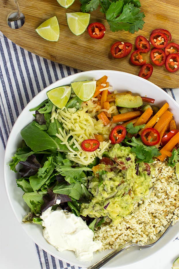 Low-carb Bowl of Desire #easy #vegan | 
