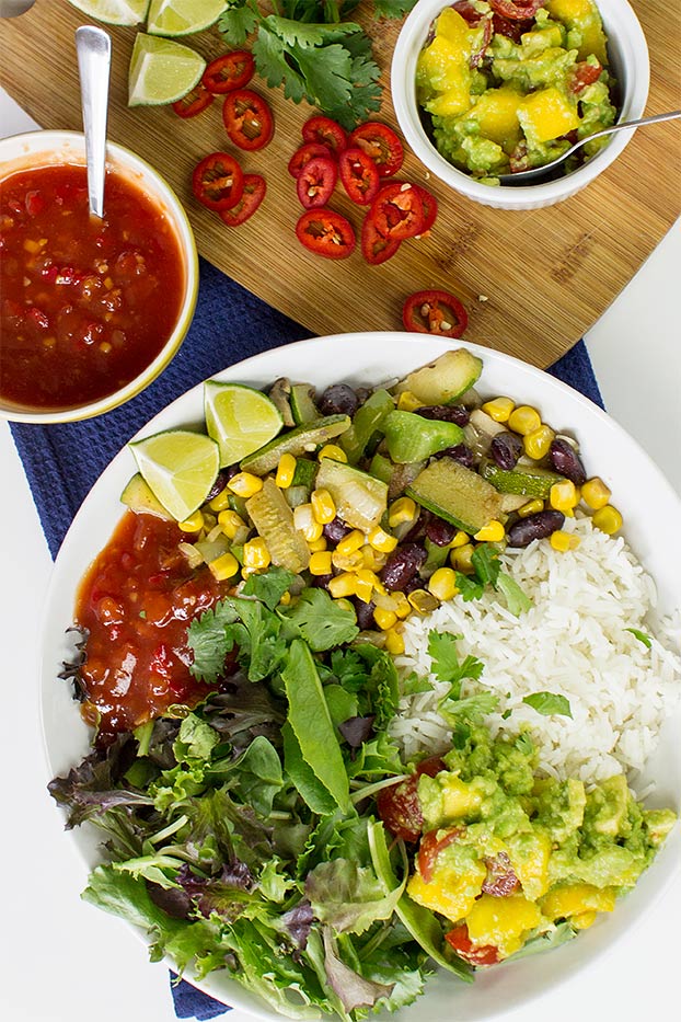 How to make a burrito bowl – the ultimate guide + 5 surefire winners - veggie burrito bowl #burrito #vegetarian | 