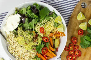 How to make a burrito bowl | Hurry The Food Up