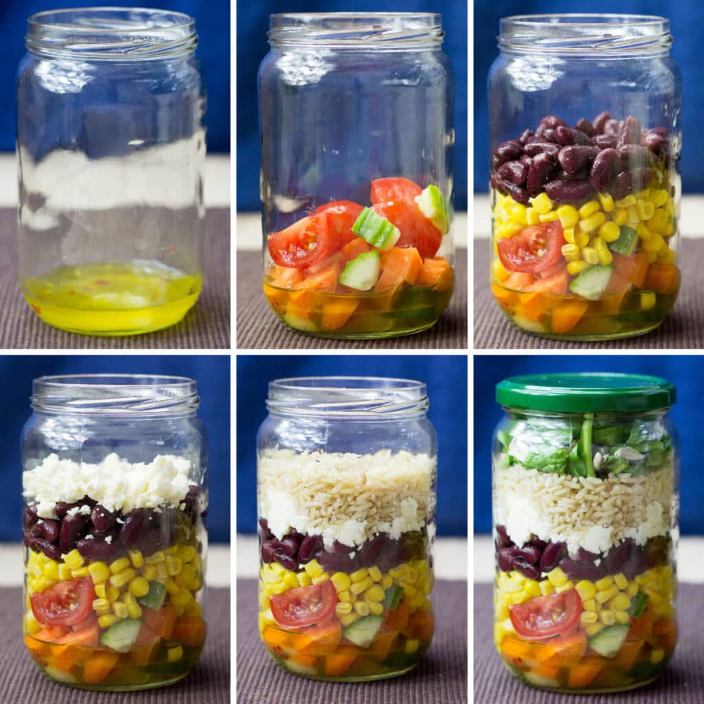 How to Make a Salad in a Jar + 21 Stunning Recipes