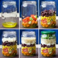 How to Pack a Salad in a Jar - The Definitive Guide & 21 stunning recipes to get you started on the right foot | 