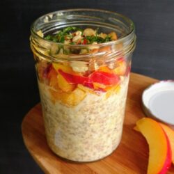 Peachy Blinders Overnight Oats | 