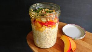 Peachy Blinders Overnight Oats | 