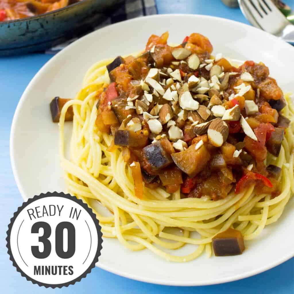 Spaghetti with Arrabbiata Sauce (works every time!)