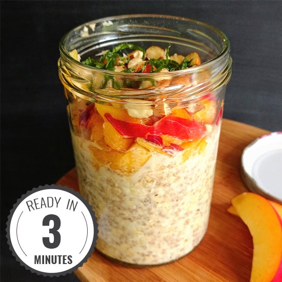 Peachy Blinders Overnight Oats | 