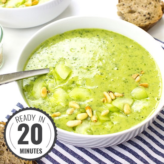 Rocket Soup / Arugula Soup – It’s the food that counts | 