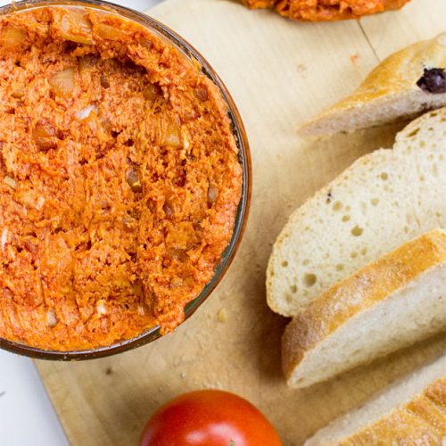 Tomato Butter - this party just got started - tomato butter ready to eat #accompaniment #butter | 