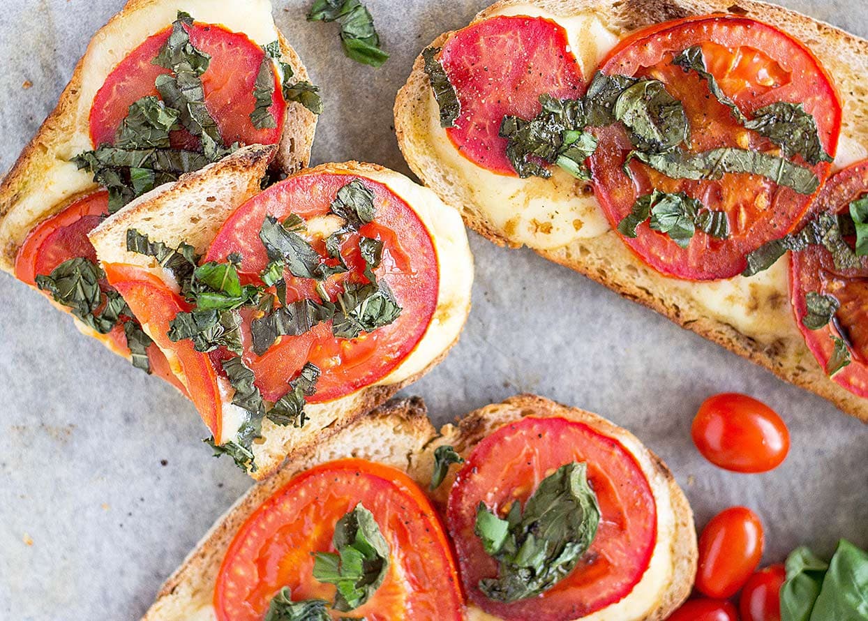 Tomato Mozzarella Bread is ready | 