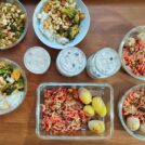 vegetarian high protein meal prep