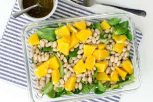 Speedy White Bean Salad is ready to eat | Hurry The Food Up